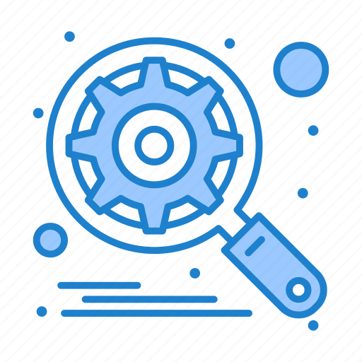 Engine, gear, search, setting icon - Download on Iconfinder