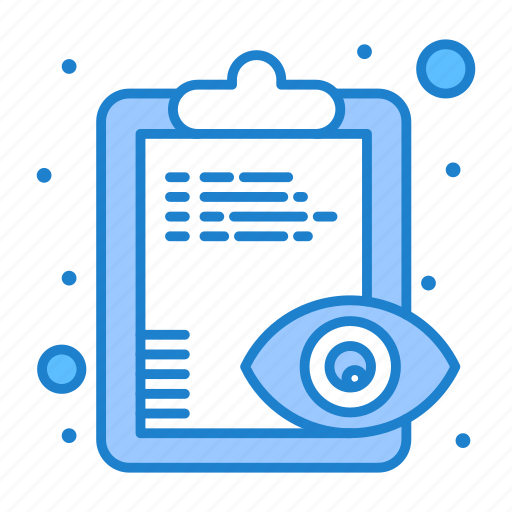 Clipboard, eye, overview, view icon - Download on Iconfinder