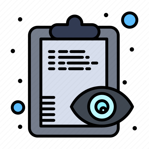 Clipboard, eye, overview, view icon - Download on Iconfinder