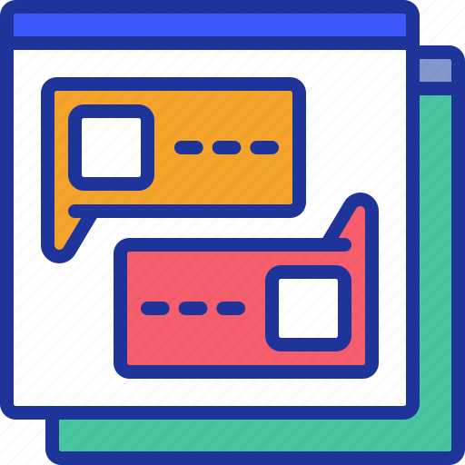Conversation, communication, speech, bubble, discussion icon - Download on Iconfinder