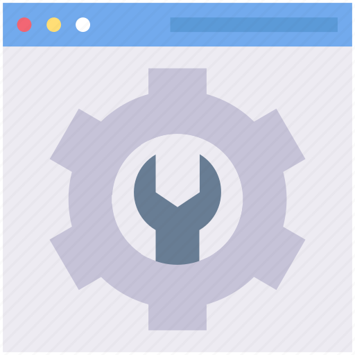 Gear, layout, options, preferences, settings, website, wrench icon - Download on Iconfinder