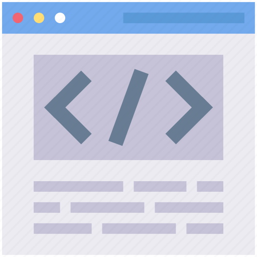 Browser, coding, design, programming, web, webpage, website icon - Download on Iconfinder