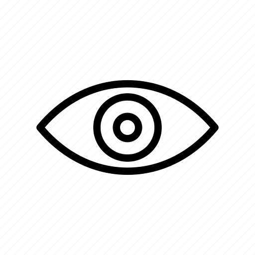 Eye, lens, look, see, view icon - Download on Iconfinder