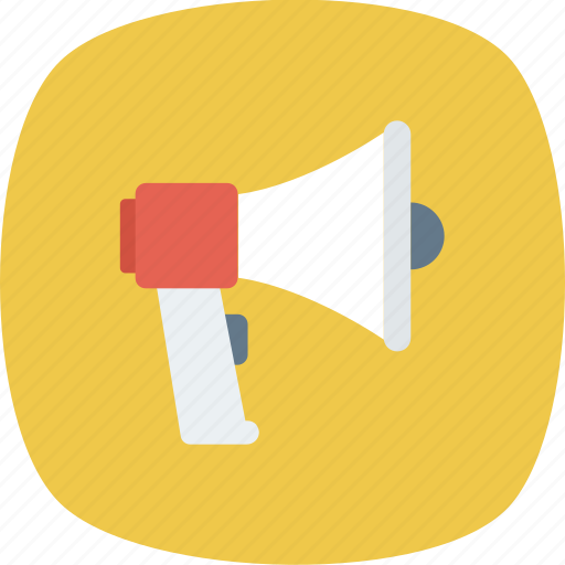 Ad, advertising, alert, announcement, megaphone, news, promote icon - Download on Iconfinder