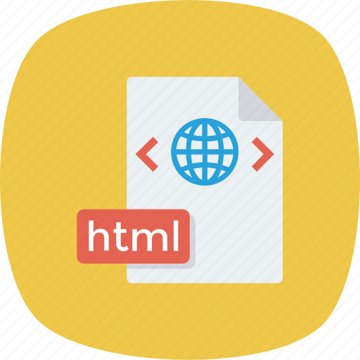 Adobe, extention, file, format, html icon - Download on Iconfinder