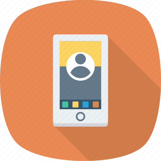 Account, contact, mobile, person, phone, profile, user icon - Download on Iconfinder