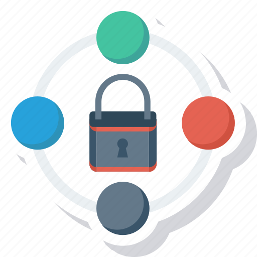 Lock, padlock, secure, security, server, sharing icon - Download on Iconfinder