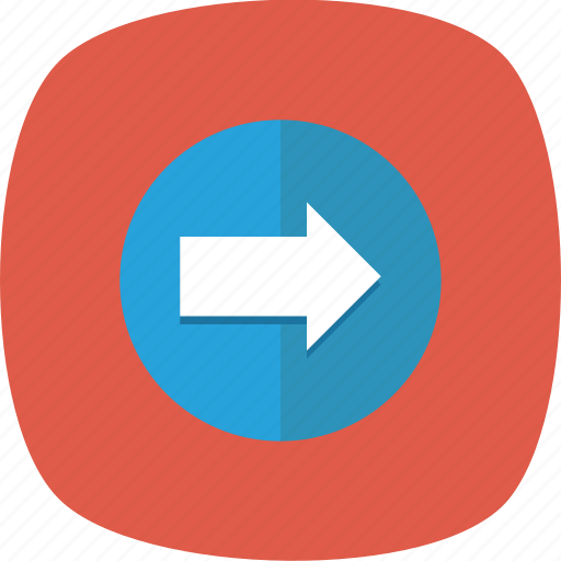 Arrow, circle, direction, disclosure, navigation, next, right icon - Download on Iconfinder