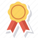 award, ribbon, star