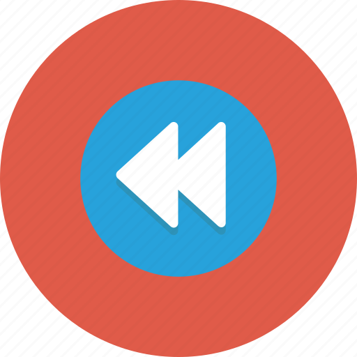 Audio, back, previous, rewind icon icon - Download on Iconfinder