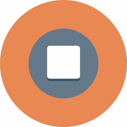 Audio, media, music, player, sound, stop, video icon icon - Download on Iconfinder