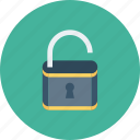 password, protection, safety, security, unlock icon
