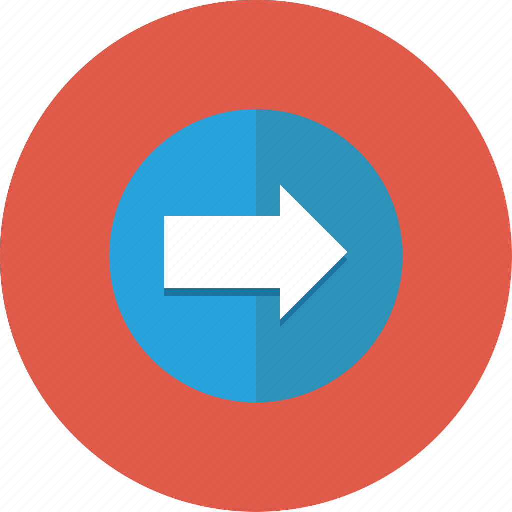 Arrow Circle Direction Disclosure Navigation Next Right Icon Icon Download On Iconfinder