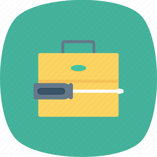 Briefcase, content, data, management, optimization, portfolio, settings icon - Download on Iconfinder