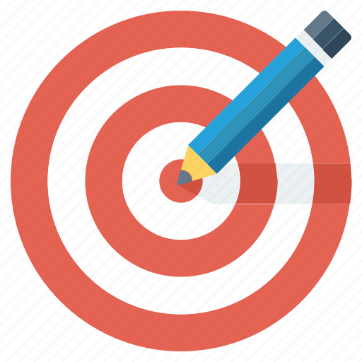 Board, bullseye, dart, goal, idea, pencil, target icon - Download on Iconfinder