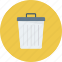 bin, delete, recycle, remove, trash icon