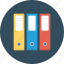 archive, colorful, documents, folders, office icon 