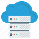 cloud, database, host, hosting, server, settings, share
