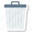 bin, delete, recycle, remove, trash 