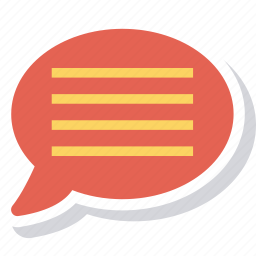 Bubble, chat, comment, communication, message, speech, talk icon - Download on Iconfinder