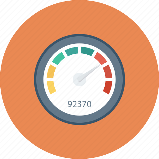 Dashboard, gauge, measure, meter, performance, speed, speedometer icon icon - Download on Iconfinder