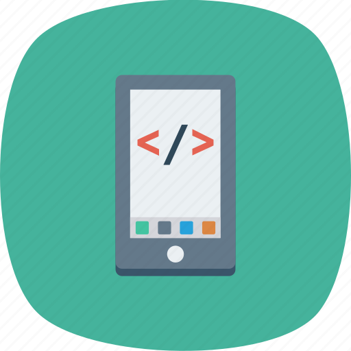 Coding, html, mobile, online, smartphone, website icon - Download on Iconfinder