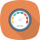 dashboard, gauge, measure, meter, performance, speed, speedometer