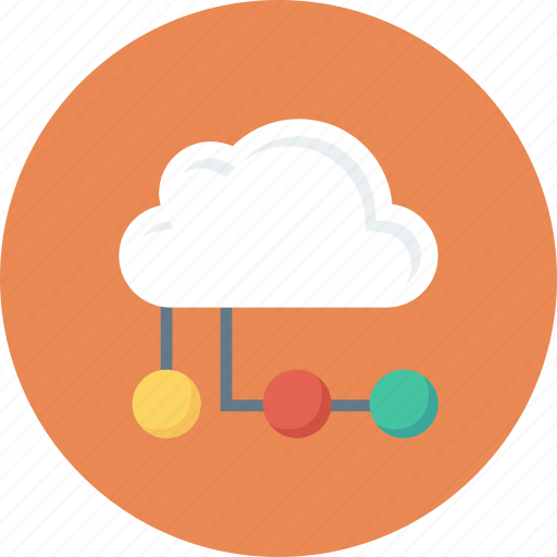 Cloud computing, cloud network, network hosting, network sharing, server cloud icon icon - Download on Iconfinder