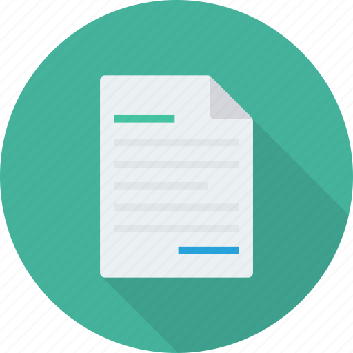 Document, letter, note, page, paper, report icon - Download on Iconfinder