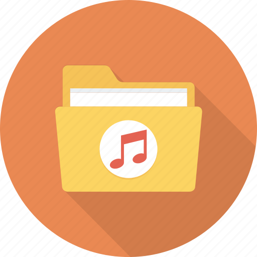 Folder, music, songs icon - Download on Iconfinder