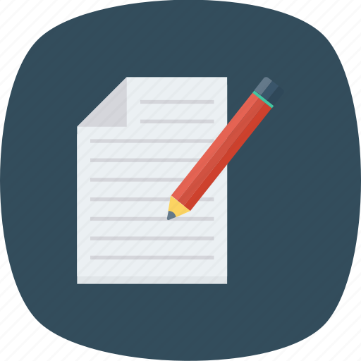Document, edit, file, page, paper, sheet, text icon - Download on Iconfinder