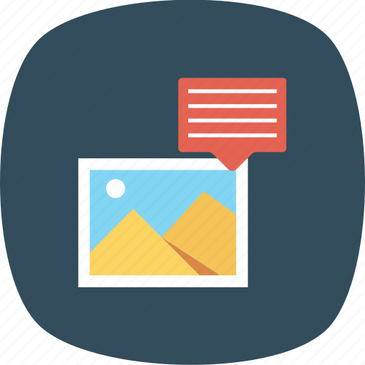 Chat, comment, image, photo, photography, picture, talk icon - Download on Iconfinder