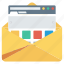 email, envelope, letter, mail, message, web, website 