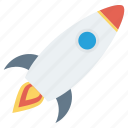 fly, rocket, space, spaceship, startup