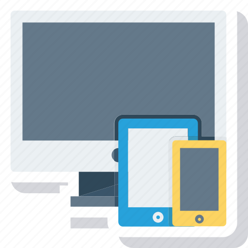 Desktop, devices, mobile, responsive, tablet, website icon - Download on Iconfinder