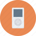 electronics, ipod, media, multimedia, music, player, sound icon