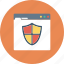 protection, protection shield, security shield, shield, web security icon 