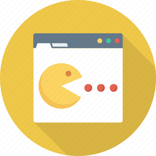 Ghost, monitor, online, pacman icon - Download on Iconfinder
