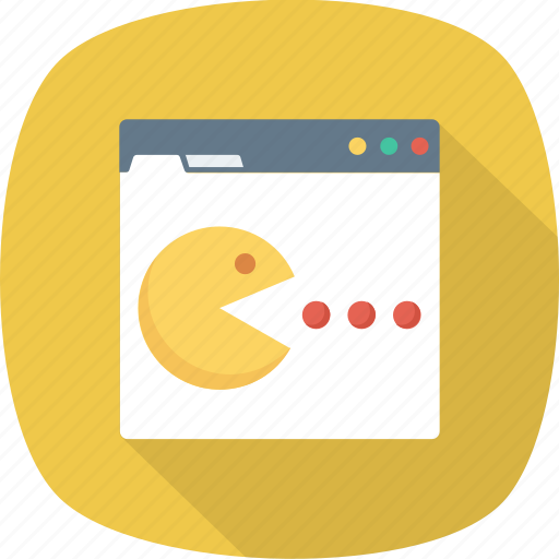 Ghost, monitor, online, pacman icon - Download on Iconfinder