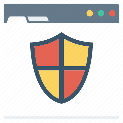 Protection, shield, web icon - Download on Iconfinder