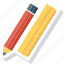 document, edit, pen, pencil, ruler, tool, write 