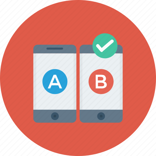 Ab, comparison, mobile, test, testing, usability, web icon icon - Download on Iconfinder