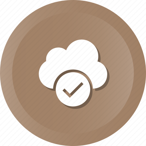 Accept, check, cloud, done, mark, marked icon - Download on Iconfinder