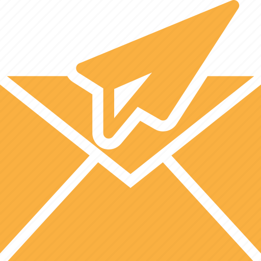 Email, letter, mail, message, paperplane, plane, send icon - Download on Iconfinder
