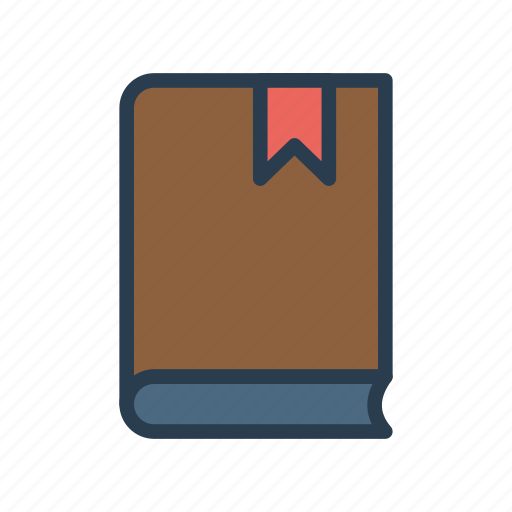 Book, bookmark, education, knowledge, reading icon - Download on Iconfinder
