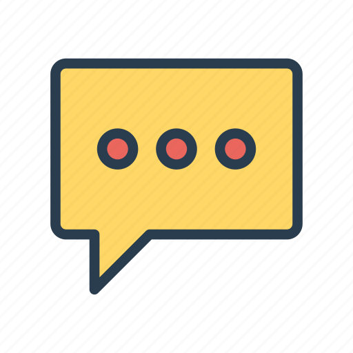 Bubble, chat, conversation, discussion, message icon - Download on Iconfinder