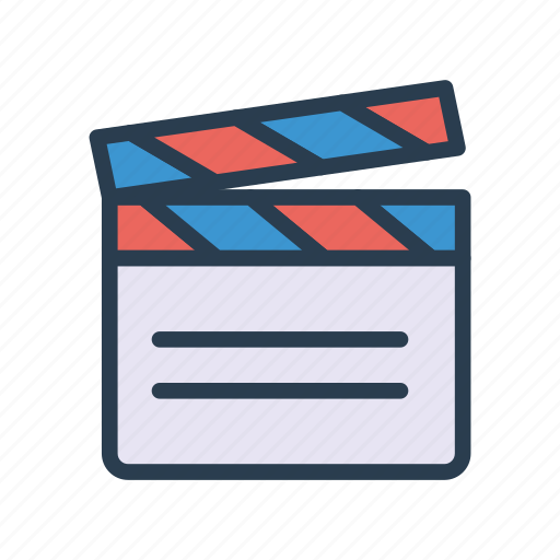 Board, cinema, clapper, film, movie icon - Download on Iconfinder