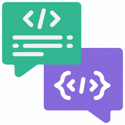 Code, conversation, programming, messages, programmers icon - Download on Iconfinder