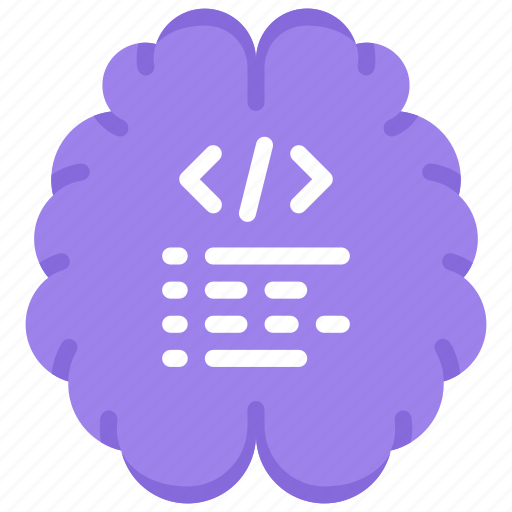 Coding, brain, programmer, thinking, language icon - Download on Iconfinder