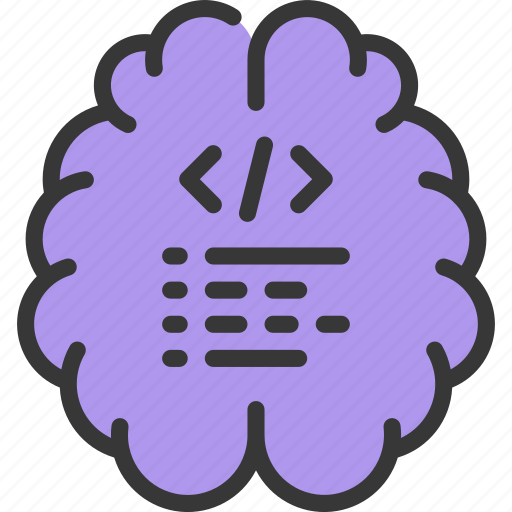 Coding, brain, programmer, thinking, language icon - Download on Iconfinder